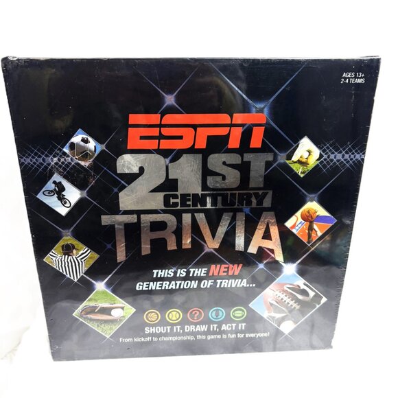 USAopoly ESPN 21st Century Trivia NIB – NEW With TAGS - Picture 6 of 13